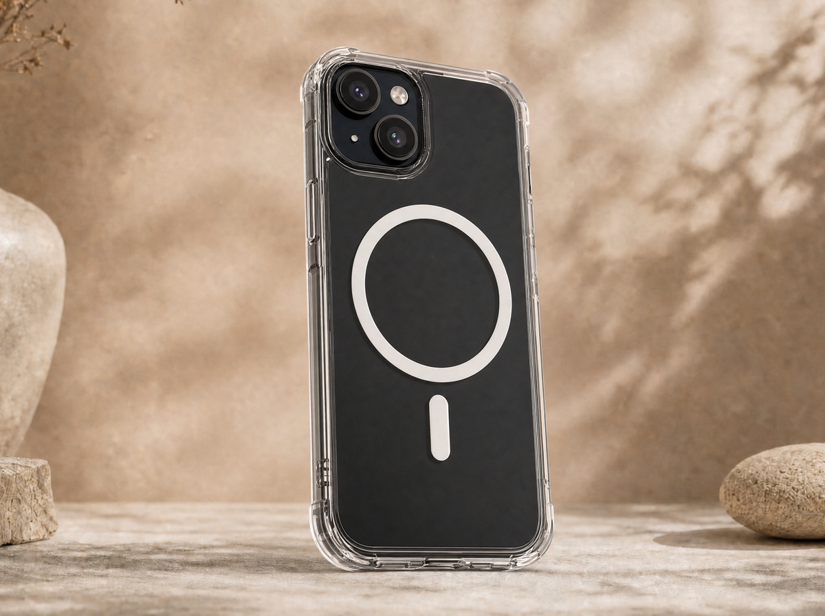 Magnetic Clear Shock Case